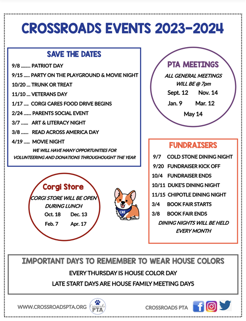 Crossroads' Events